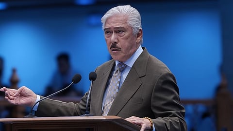 SENATE President Vicente Sotto III