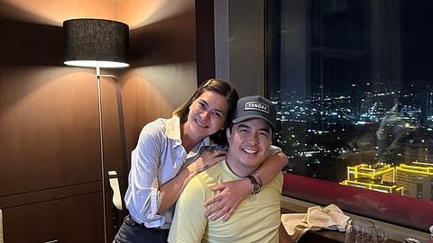 Aiko Melendez and Onemig Bondoc first Valentines together