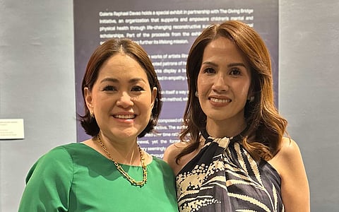 THE ARTISTS, Rina Baluyut-Angeles and Lauralee Leaño-Samonte.