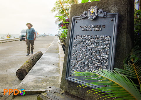 UP archeologist Dr. Emil Charles Robles visited among the archeological sites in Northern Samar the Royal Gallen Port in Palapag town which holds a special place in the history of trade and cultural exchange as a pivotal stop in the Manila-Acapulco Galleon Trade that lasted for 250 years.