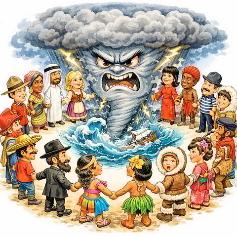 INTERNATIONAL cooperation is the only path to securing billions of human lives, as climate impacts get rapidly worse, according to UNFCCC chief Simon Stiell.