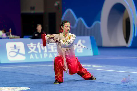 AGATHA Wong is proud to represent the Filipino-Chinese community in wushu — a sport that was born in China — in major international competitions.