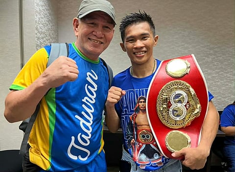 IBF champion Pedro Taduran and lead trainer Carl Peñalosa are set to reunite before the month ends in Las Vegas.