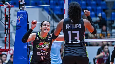BROOKE Van Sickle and MJ Phillips are in front and center of Nxled’s drive for a fourth straight win in the PVL Philippine Cup.