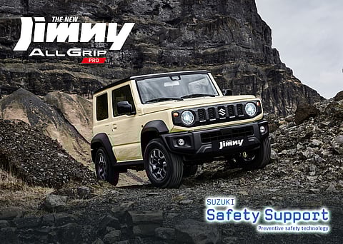 Tiny tank, big tech: Jimny gets safety upgrade