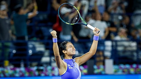 ALEX Eala resumes her giant-killing ways in the Dubai Open.