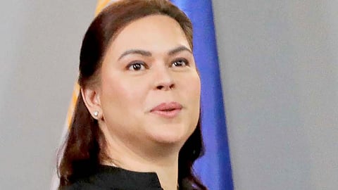 VICE President Sara Duterte.