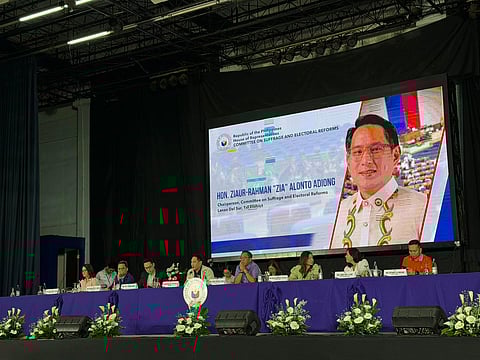 The third and final leg of nationwide consultations on anti-political dynasty bills in Cagayan de Oro.