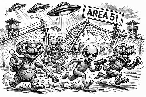 THE Pentagon said many suspicious sightings turned out to be merely weather balloons, spy planes, satellites and other normal activity.