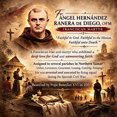 EXHIBIT in Lavezares celebrates Blessed Angel Ranera de Diego.