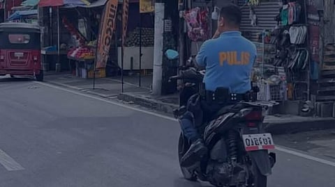 Rizal police probe cop’s no-helmet vid