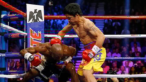 A REMATCH could happen this year for Manny Pacquiao and Floyd Mayweather.