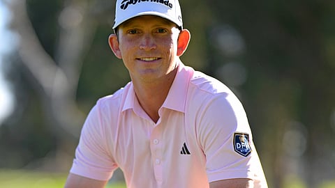 JACOB Bridgeman raises his first PGA Tour title following a dramatic one-shot triumph in the Genesis Invitational on Sunday.