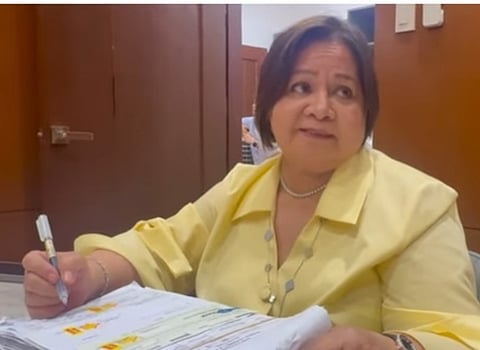 Gov. Pineda updates media on Pampanga's P572 million LGSF funds for infrastructure and farmers’ rice programs.