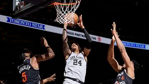 DEVIN Vassell steps up, leading the San Antonio Spurs to a 110-107 win over the Toronto Raptors in the NBA regular season.