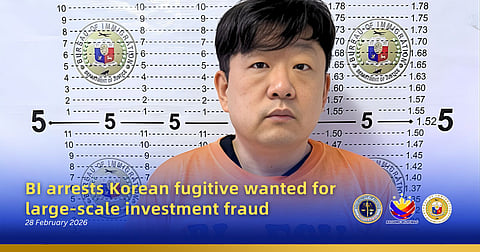Korean fugitive wanted for ₩900-M fraud banned in Pasig
