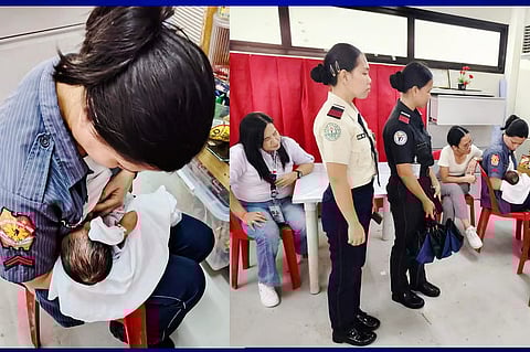Tacloban policewoman rescues, breastfeeds abandoned baby
