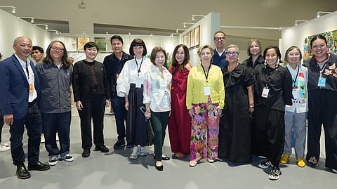 THE ALT Collective with Teresita Sy-Coson (sixth from left) and Mara Coson (third from left).