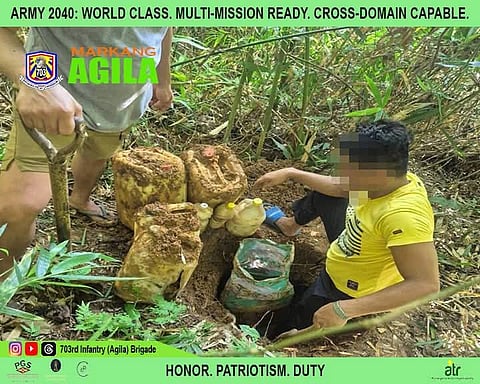 CTG food cache found in Maria Aurora