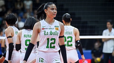 ANGEL Canino makes all the right moves for La Salle in Season 88 UAAP women’s volleyball tournament.