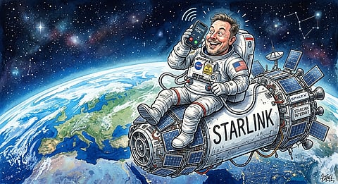 THE firm owned by American billionaire Elon Musk has partnered with several cellular network operators to offer the service.