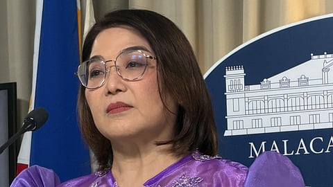 Palace press officer, Usec. Claire Castro