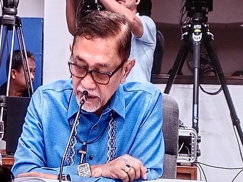 Manila Rep. Benny Abante. Photo Alvin Murcia