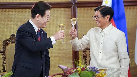 SOUTH Korean President Lee Jae Myung and President Ferdinand Marcos Jr.