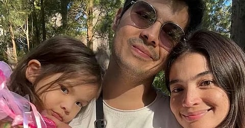 Anne Curtis, husband Erwan Heussaff and daughter Dahlia all safe in Oman