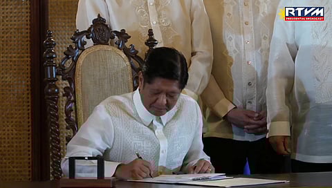 The signed Republic Act 12315 amends RA 11899, extending the commission’s life beyond its original three-year term, which ended in December 2025.