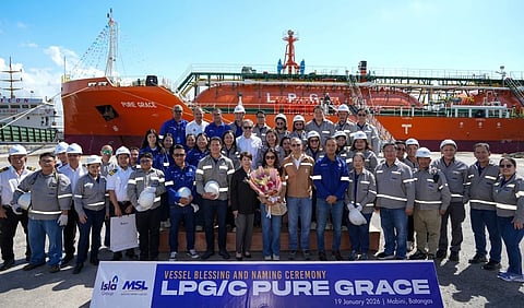 PURE GRACE will serve as Isla Group’s official vessel for transporting Solane LPG to Luzon, Visayas, and Mindanao, enhancing delivery efficiency, safety, and reliability.