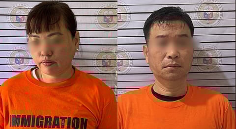 TWO Chinese nationals were arrested in Barangay Mahayahay, Iligan City, on 4 March for violating visa conditions under the Philippine Immigration Act.