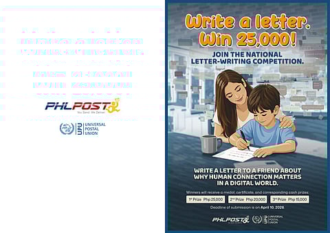 PHLPost launches national letter-writing competition for youth