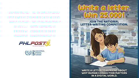 PHLPost launches national letter-writing competition for young Filipinos