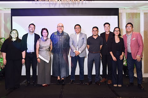 4As Philippines formally inducts its 2026-2027 Board of Trustees in a ceremony marking the start of their term. Pictured from left are Havas Ortega Business Director Janlo Cui, Board Secretary; Elevation Managing Director Martin De Guzman, Treasurer; McCann Worldgroup VP-Managing Partner Mitzie Lim-Nacianceno, Controller; Over The Moon Communications Managing Partner/Creative Ricky Gonzales, President; Dentsu Creative Philippines Chief Executive Officer Ronald Barreiro, Chairman; TBWA\SMP Chief Marketing Officer Paolo Broma, Trustee; Ad Hoc Marketing Co-Founder & Managing Partner Henson Wongaiham, Trustee; BBDO Guerrero General Manager Karen Go, Trustee; and the event’s keynote speaker, ABS-CBN Head of Creative Communication Management Robert Labayen.