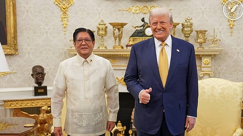 PRESIDENT Ferdinand Marcos Jr. and US President Donald Trump