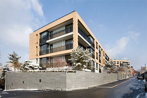 LUCID House is an exclusive residential development in Hannam-dong, Seoul.