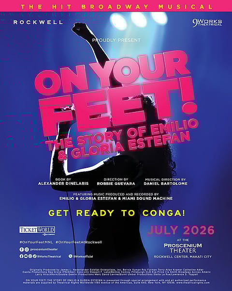 ‘ON Your Feet’ musical poster.