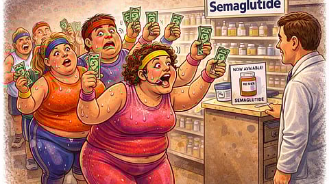 SEMAGLUTIDE leads to considerable weight-loss and thus can provide major help in managing diabetes.