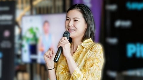 GRACY Chen, chief executive officer of Bitget, speaks about the Blockchain4Her initiative during a Bitget event, highlighting efforts to promote women’s participation and education in the growing Web3 ecosystem.