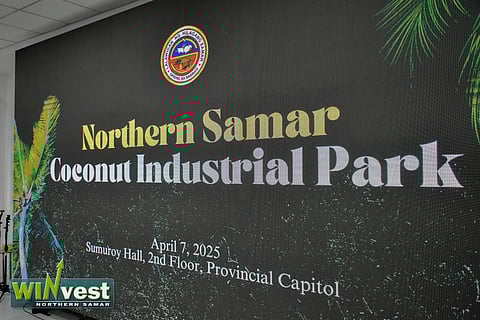 COCONUT industrial park developers in Northern Samar will donate by-products to support a livelihood venture for provincial jail residents.