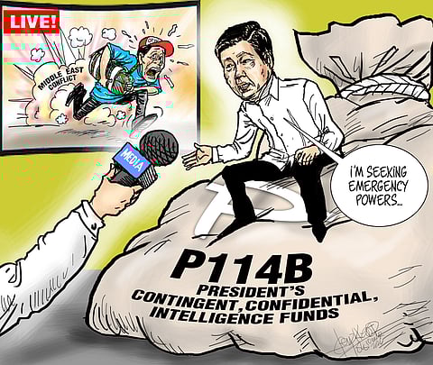 Somebody forgot he’s President