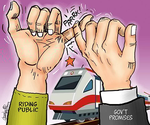 Of trains, pains and promises