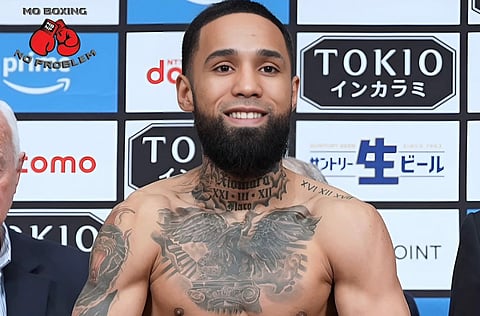 LUIS 'Pantera' Nery of Mexico battles fellow Filipino puncher Johnriel Casimero in a clash of heavy hitters on 18 April in Bishkek, Kyrgyzstan.