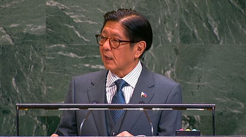 President Ferdinand Marcos Jr., at the 70th Session of the Commission on the Status of Women (CSW70) at the United Nations (UN) Headquarters in New York on 9 March (New York time).