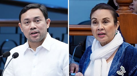 SENATOR Mark Villar and Senator Loren Legards