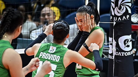 ANGEL Canino and La Salle troop to the court against Adamson with the aim of winning their sixth straight game in Season 88 UAAP women’s volleyball tournament.