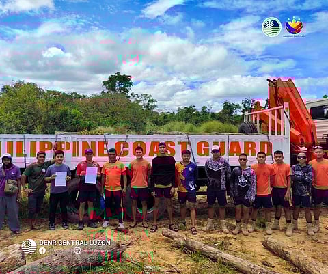DENR donates 4,240 board feet of logs to PCG training institute in Bulacan