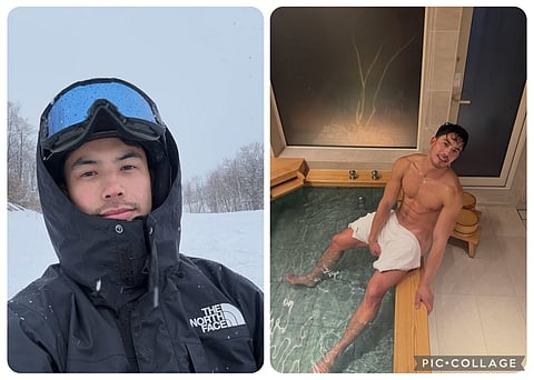 Actor Tony Labrusca enjoying his Japan escape