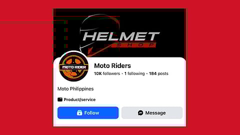 Moto Riders on Facebook